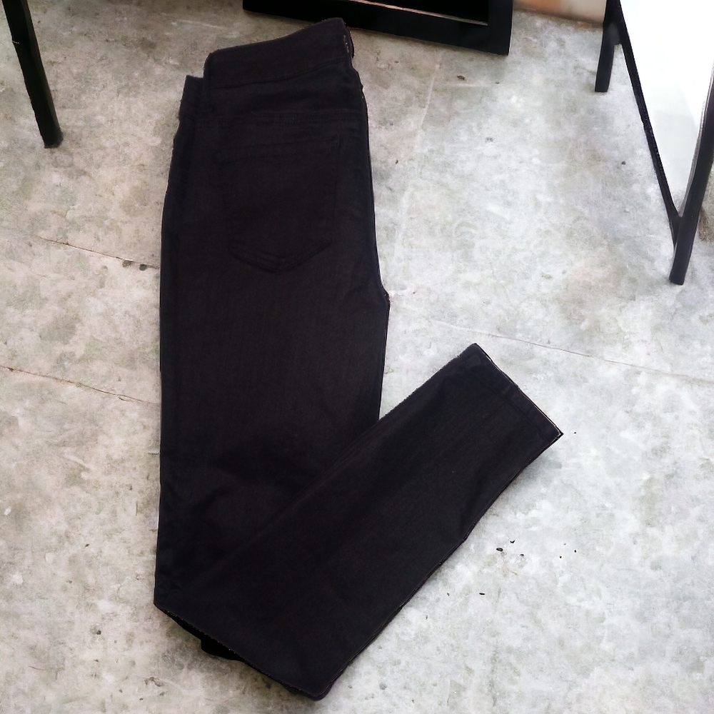 Black slim fit pants
